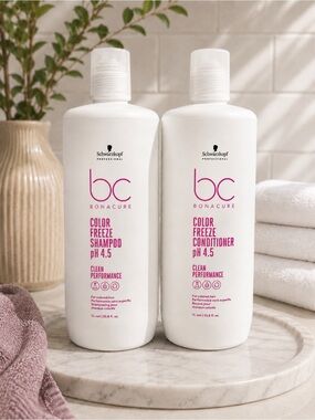 Schwarzkopf BC Color Freeze pH 4.5 Liter Shampoo & Conditioner Duo
